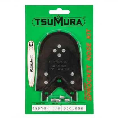 Pachet cu 20 Lanturi Kyoso 34D(68DL)-3/8-1.5 (12 + 8 Gratis) + 24 Pile Rotunde 5.5mm + 1 Sina Ghidaj Tsumura 18''(45 cm)-3/8-1.5 (+1 cap lama Tsumura Gratis) pentru Husqvarna